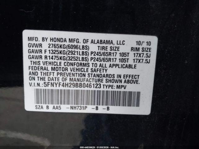 Honda Pilot Lx Image 11