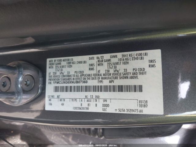 Ford Escape Se Image 8