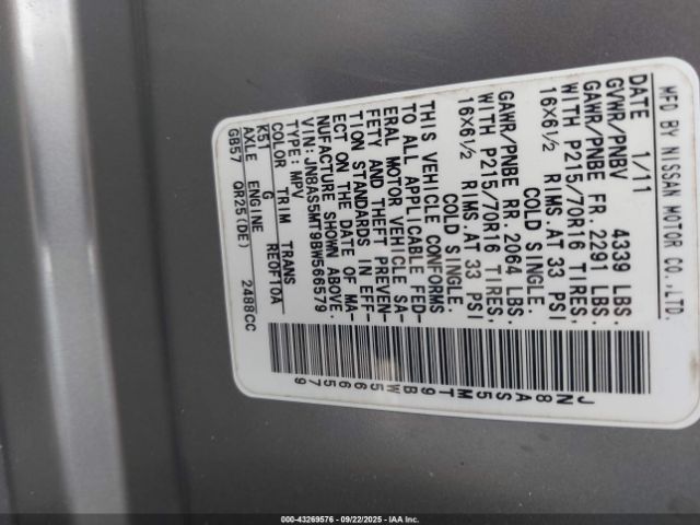 Nissan Rogue S Image 10