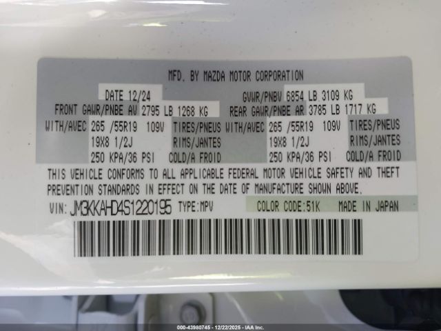 Mazda Cx 3.3 Turbo Select Package Image 4