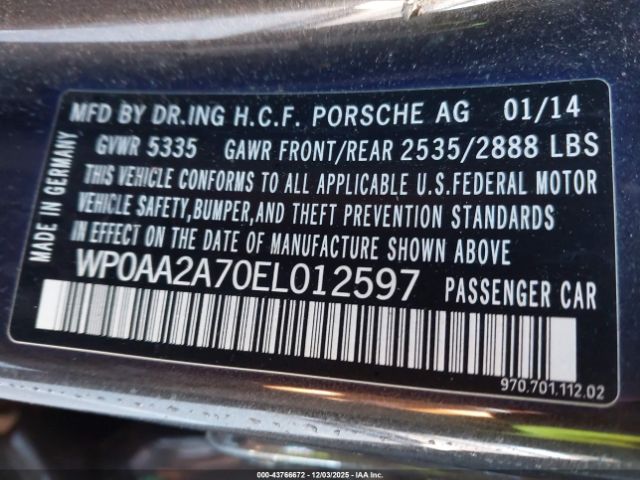 Porsche Panamera 4 Image 9