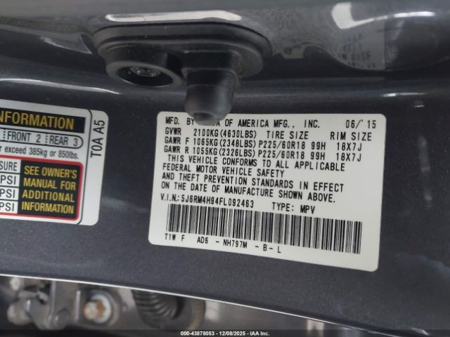 Honda CR-V Touring Image 7