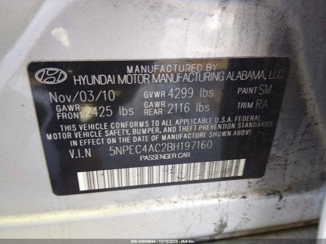 Hyundai SONATA Limited Image 9