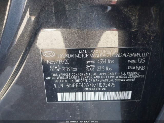 Hyundai SONATA Sel Image 16