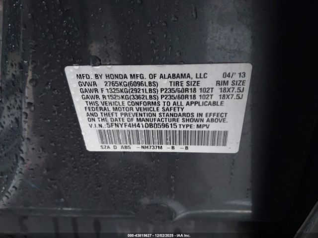 Honda Pilot Ex Image 3