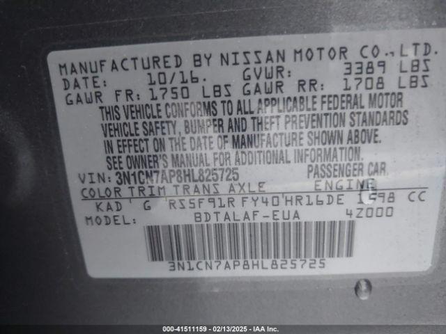 Nissan Versa 1.6 S Image 2
