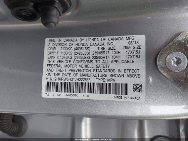 Honda CR-V Lx Image 16