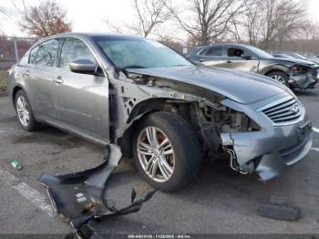  Salvage INFINITI G25x