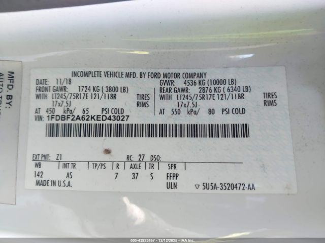 Ford F-250 Xl Image 10